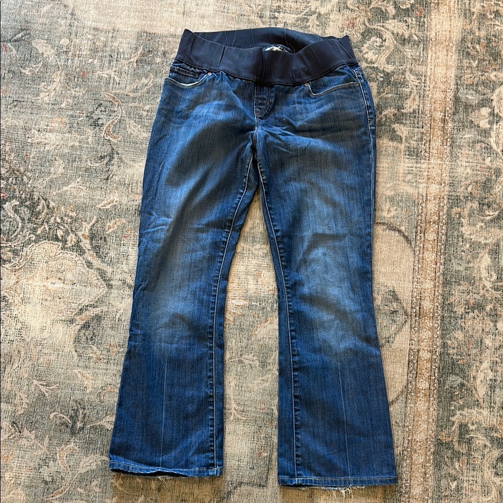 Women's Blue Maternity Jeans